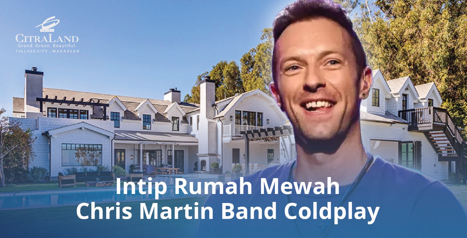 Rumah Mewah Chris Martin Band Coldplay