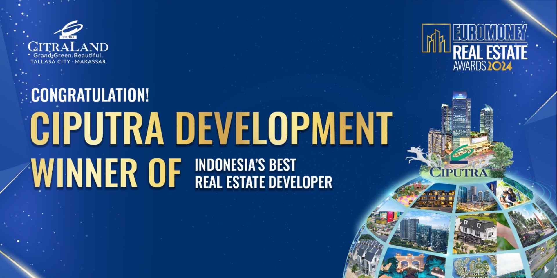 Congratulation Ciputra Development - CitraLand Tallasa City | Grand - Green - Beautiful citraland tallasa city | grand green beautiful