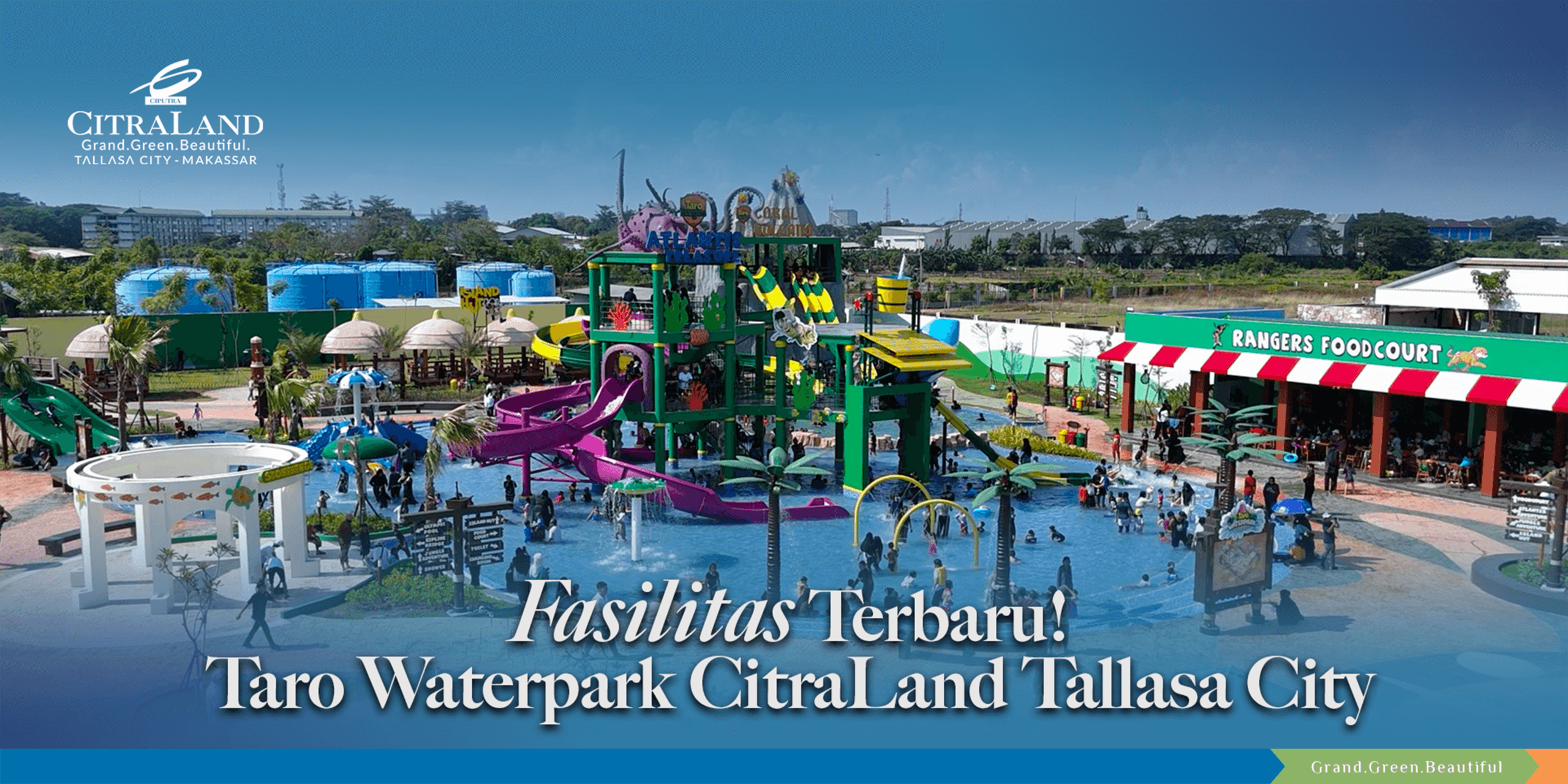 Taro Waterpark CitraLand Tallasa City Makassar